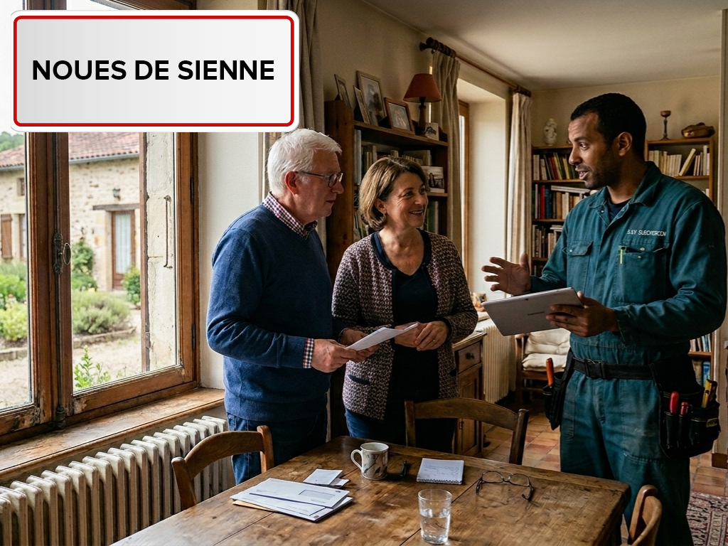Installation de pompe à chaleur à Noues de Sienne (14380) dans le Calvados