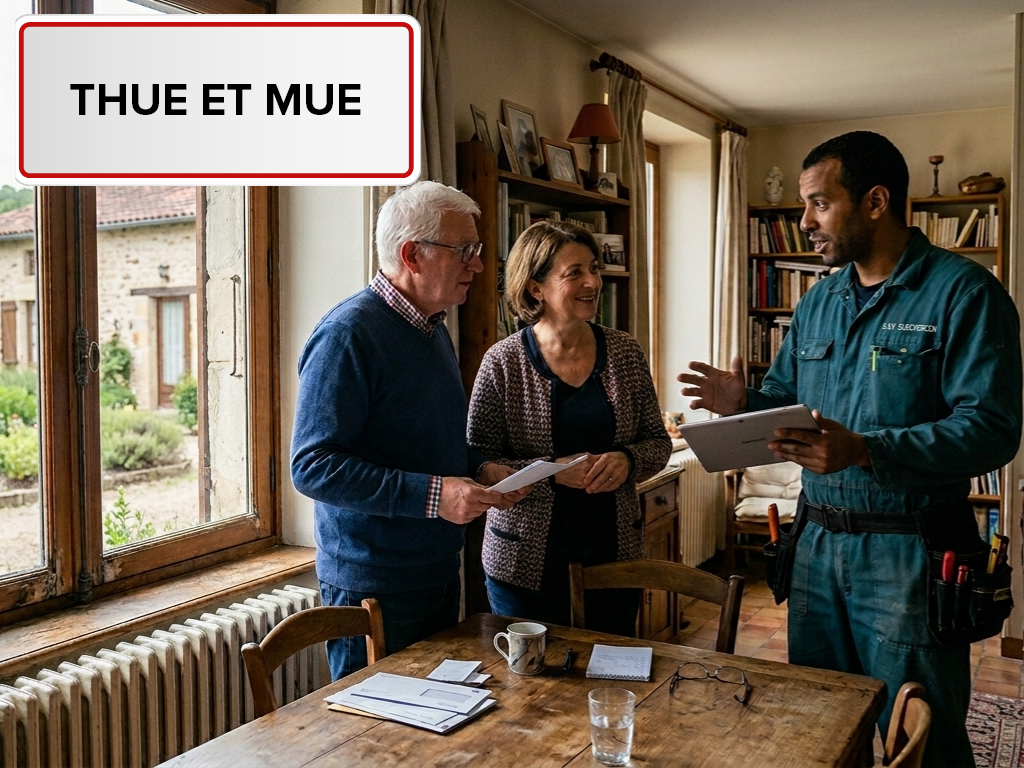 Installation de pompe à chaleur à Thue et Mue (14210) dans le Calvados